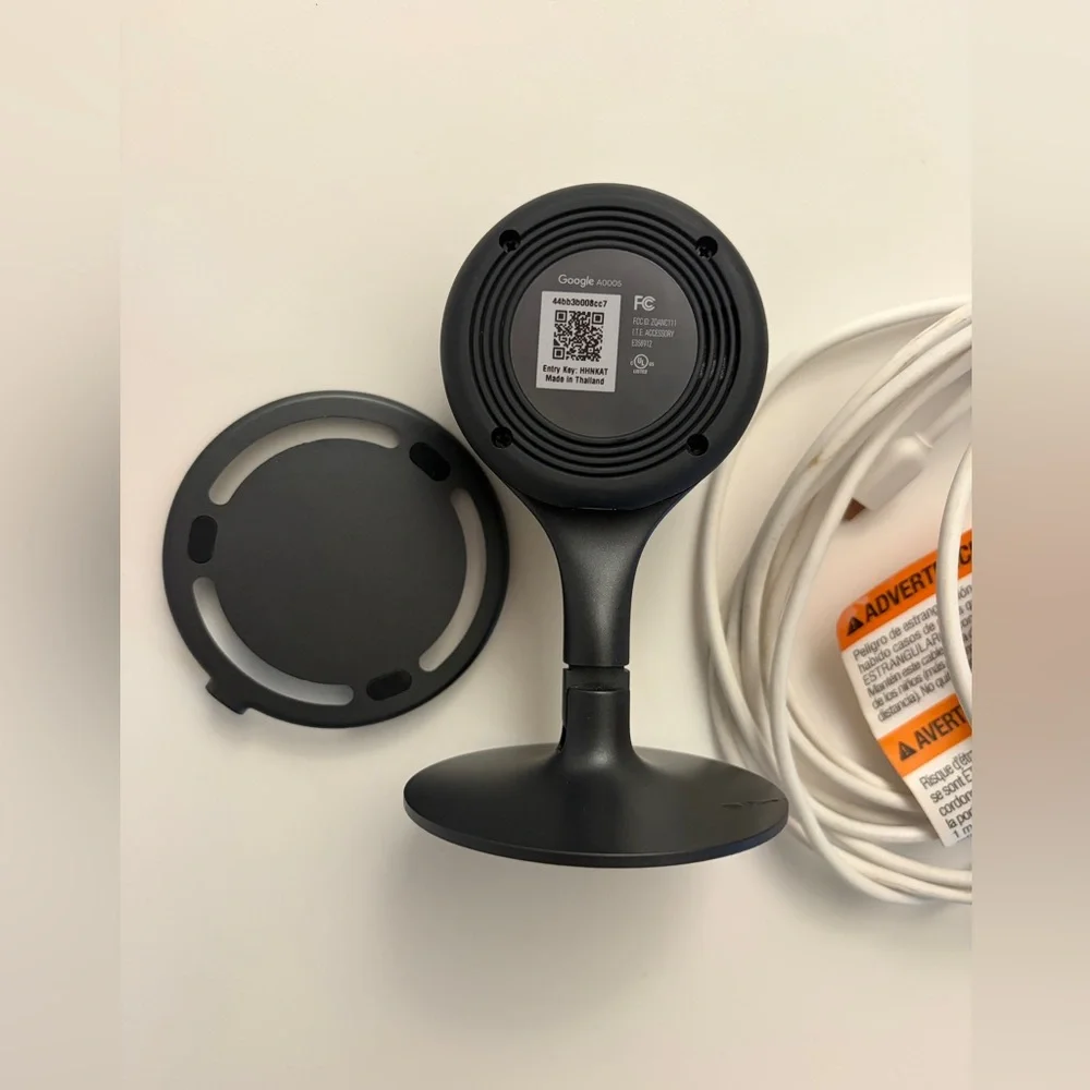 Used Google Nest indoor Webcam Gen.2.